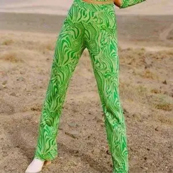 PALOMA WOOL claudia green pants M 🌀💚 - Picture 3 of 10